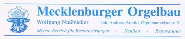 Logo Mecklenburger Orgelbau